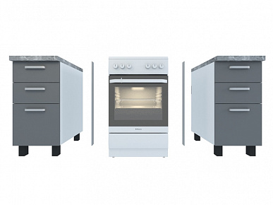 Комплект "Термоизоляционная планка плоская" белая 