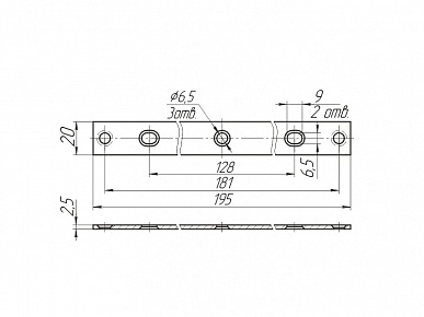 Планка соединительная