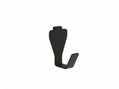 Крючок п.порошок черный