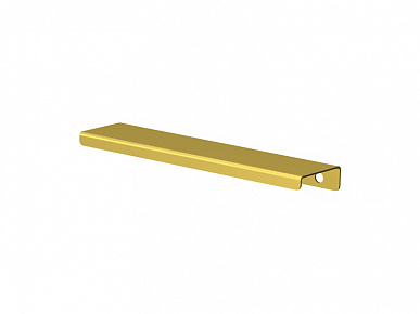 Ручка торцевая FLAT 160(188) золото