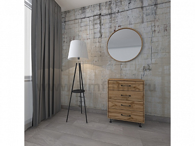 LOFT Опора комода усиленная Н-150 RAL 9010, белая