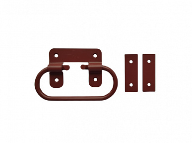 Ручка 1 коричневая грунт