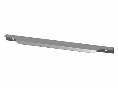 Ручка торцевая FLAT PRO 256(296) серая