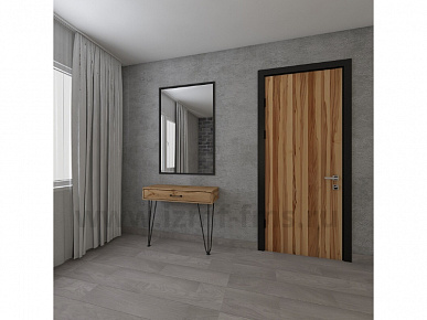 LOFT Опора стола Н-620 RAL 9006, металлик
