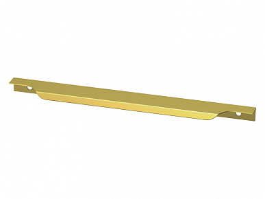 Ручка торцевая FLAT PRO 256(296) золото