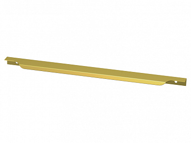 Ручка торцевая FLAT PRO 352(396) золото