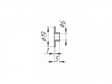 Шайба дистанционная