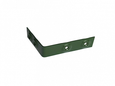 Угольник 9 коричневый грунт