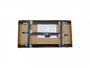 Вешалка гардеробная Вега-LOFT (ЛОФТ) (784х1460) черная