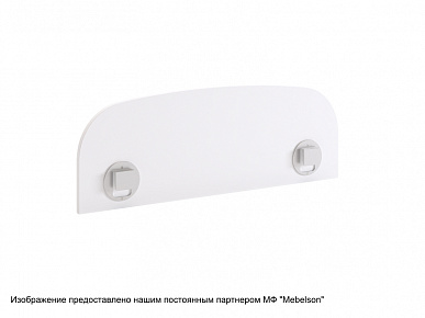 Держатель на ограничитель кровати металлик