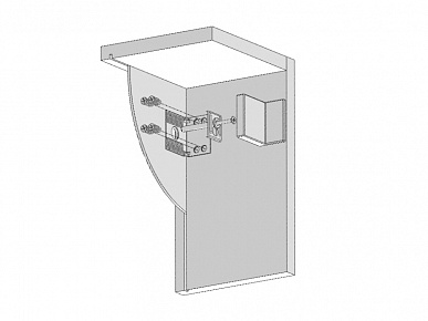 Комплект "Подвес", коричневый