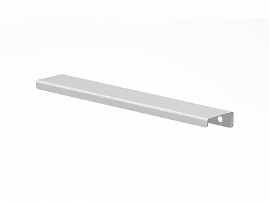 Ручка торцевая FLAT 192(220) белая муар