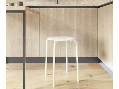 Табурет MARI белый