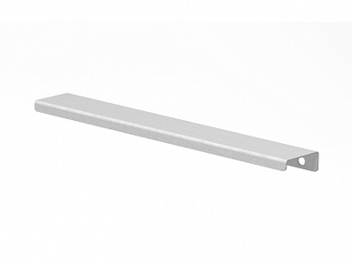 Ручка торцевая FLAT 352(396) белая муар