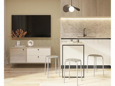 Табурет MARI серый