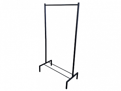 Вешалка гардеробная Вега-LOFT (ЛОФТ) (784х1460) черная