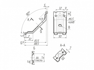 Скрепа стола