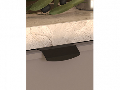 Ручка мебельная торцевая-75 белая (плита 22 мм)