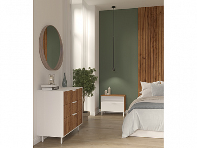 Опора 20х20х120 регулируемая белая