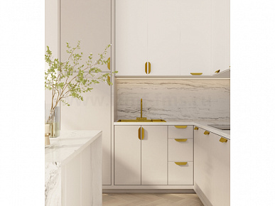 Ручка накладная трапеция 64(150) черная