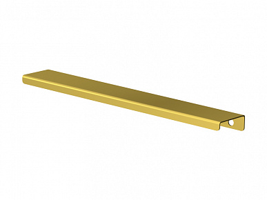 Ручка торцевая FLAT 352(396) золото